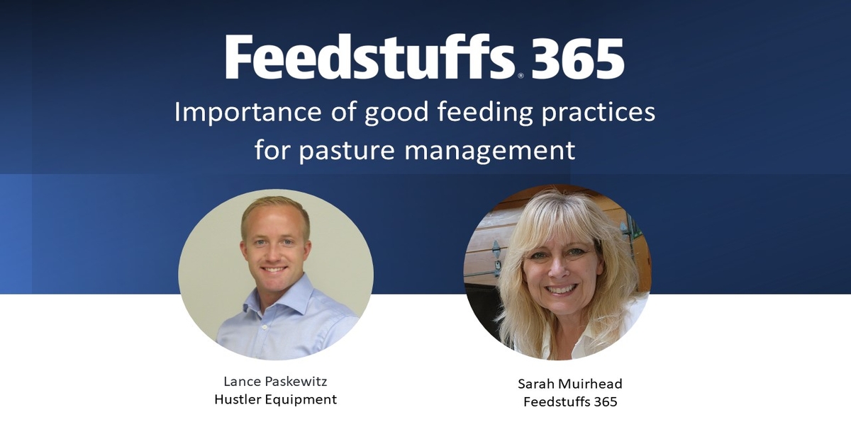 Importance of good feeding practices for pasture management