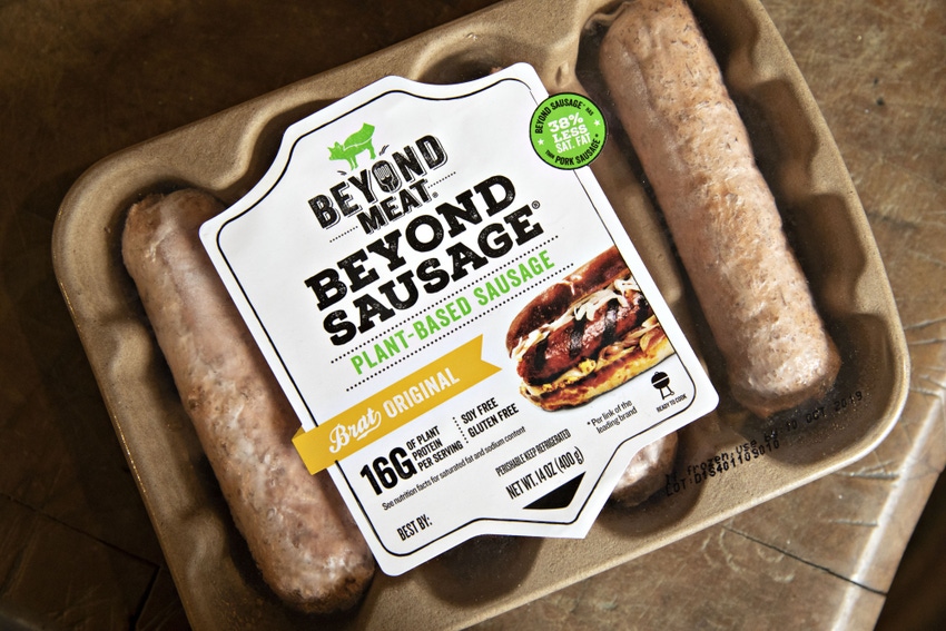 Beyond Meat Package of sausages