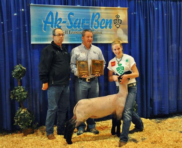 Ak-Sar-Ben National 4-H Livestock Exposition 2012 Reserve Champion Lamb Challenge