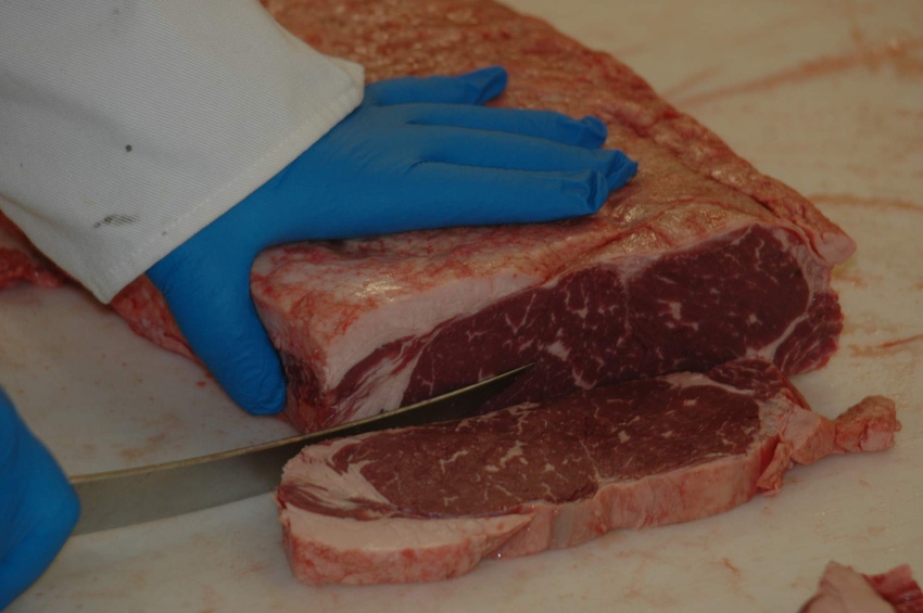 Cutting steaks