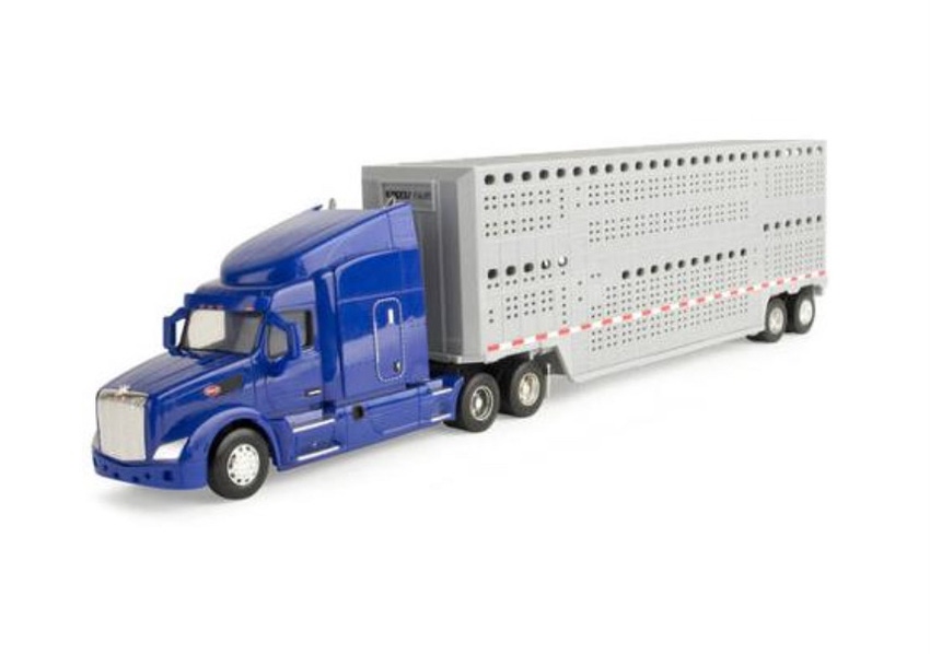 Vegan activists flip over Walmart toy “slaughterhouse” truck