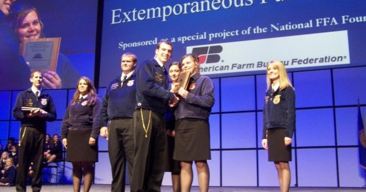 Feel good stories just in time for the National FFA Convention