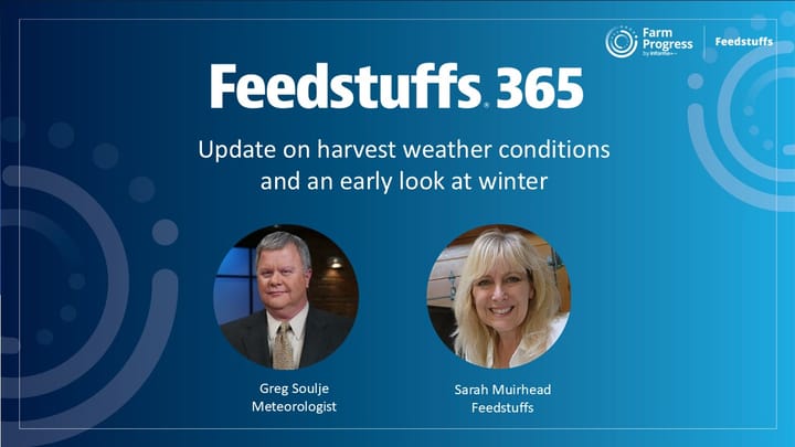 Update on harvest weather conditions and an early look at winter