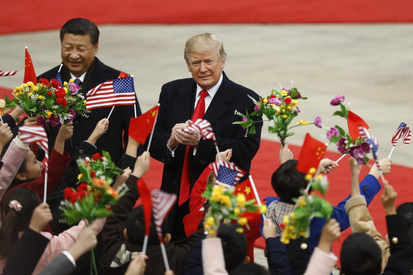 Trump and Xi Trump and Xi