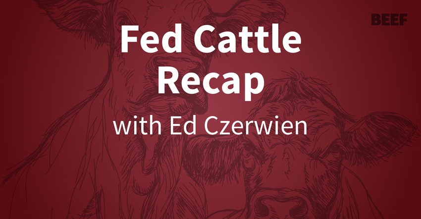 Fed Cattle Recap | Steady money on lower volume Fed Cattle Recap | Steady money on lower volume