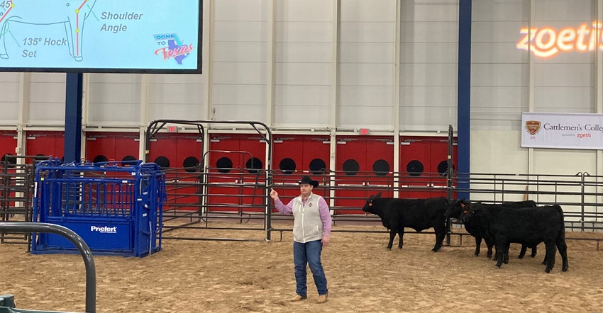 Shane Bedwell, COO and director of Breed Improvement for the American Hereford Association at the 2022 Cattlemen’s College Shane Bedwell, COO and director of Breed Improvement for the American Hereford Association at the 2022 Cattlemen’s College