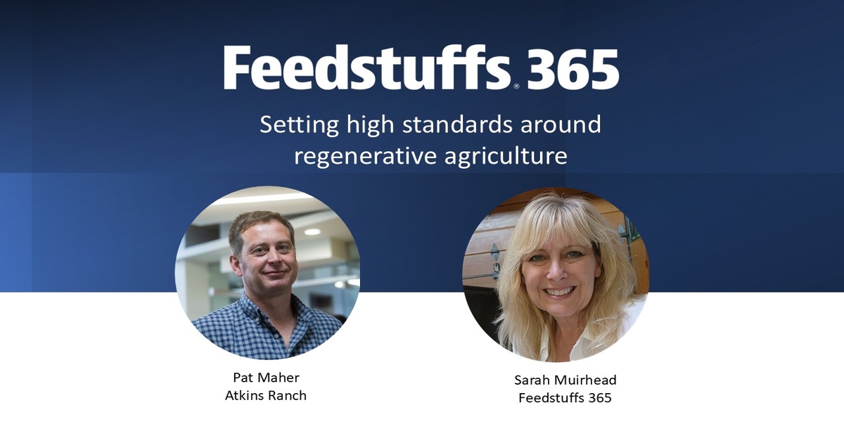 Setting high standards around regenerative agriculture