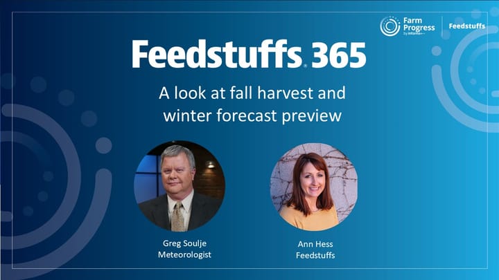 A look at fall harvest and winter forecast preview