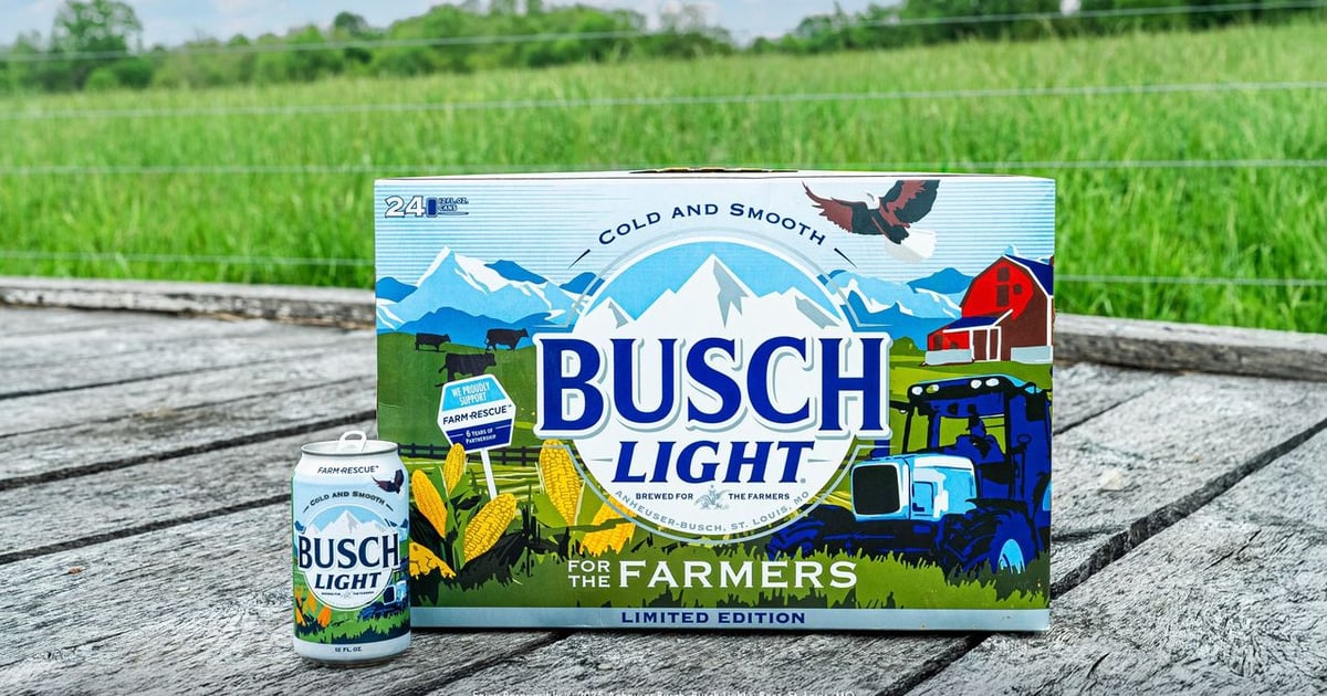Busch Light unveils limited-edition farming cans to honor America’s ...
