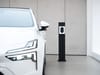 A polestar vehicle parked beside a zaptec charger A polestar vehicle parked beside a zaptec charger