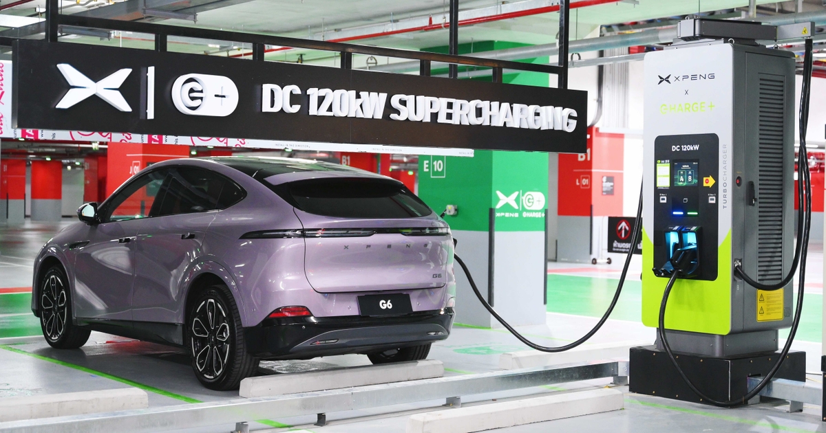 XPeng expands Southeast Asian EV charging network