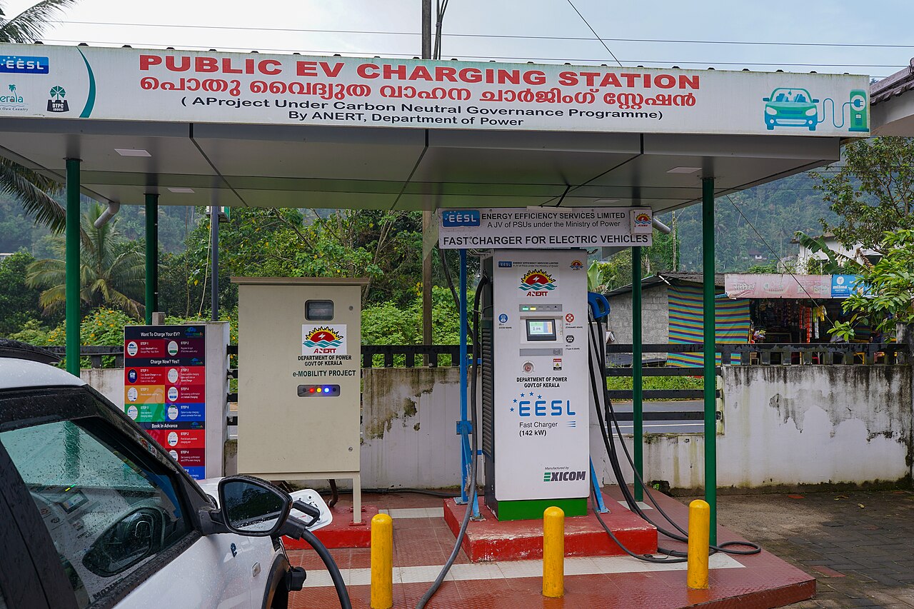 Public EV charger network expansion across India