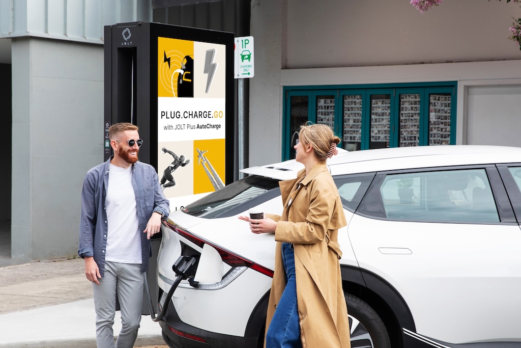 Jolt launches automatic EV charging experience in Australia and New Zealand