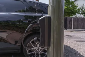 Char.gy lamp post EV charger. Char.gy lamp post EV charger.