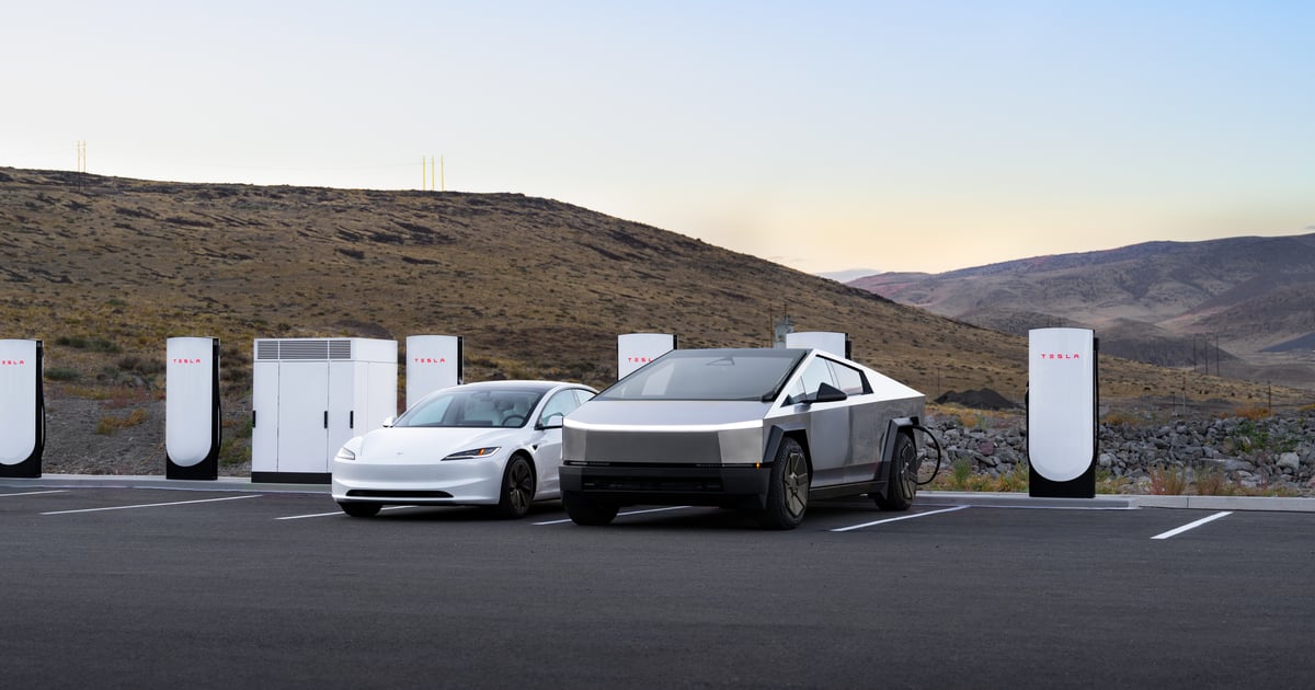 Tesla EV charging deployment up in Q3 as company profits drop