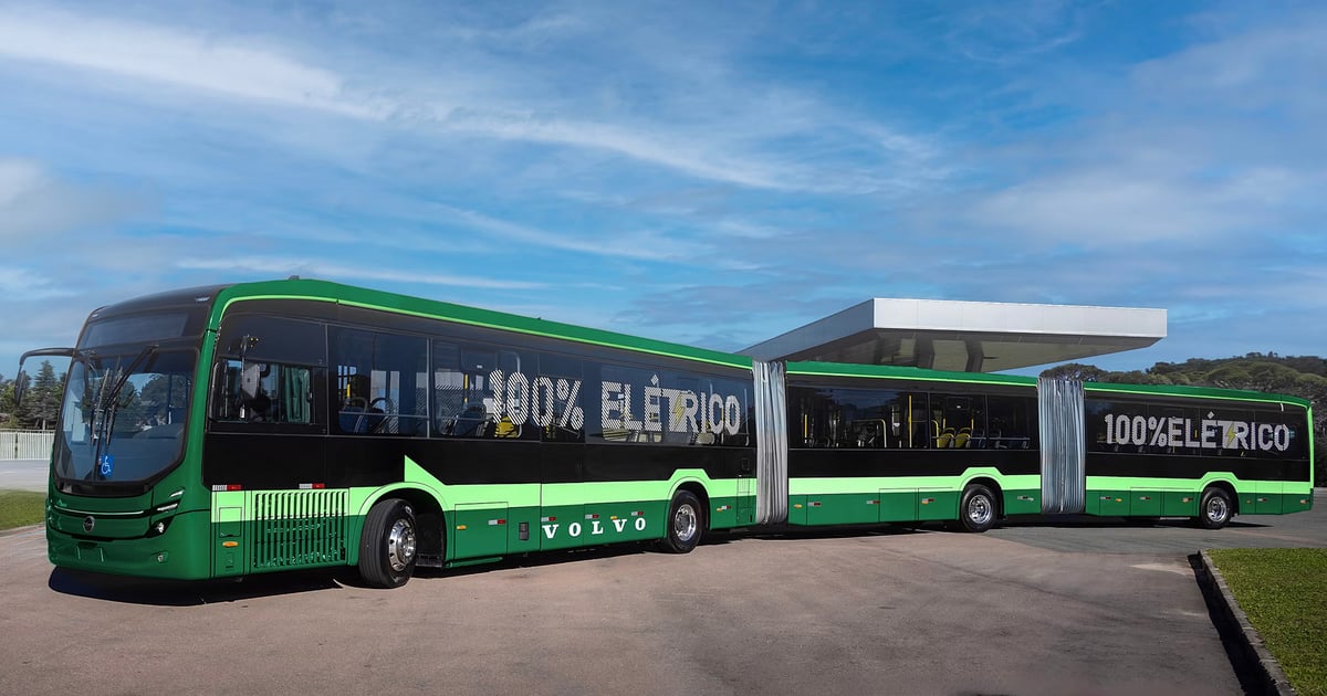 Brazil, Volvo bi-articulated EV buses in world-first