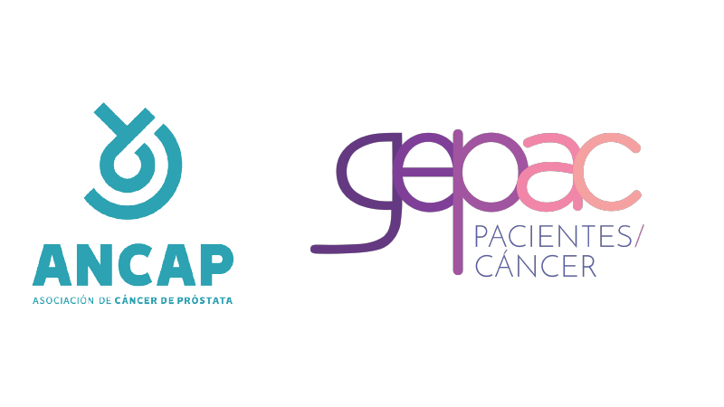 Logos de las asociaciones de pacientes campaña "No lo dejes pasar" del cáncer de próstata