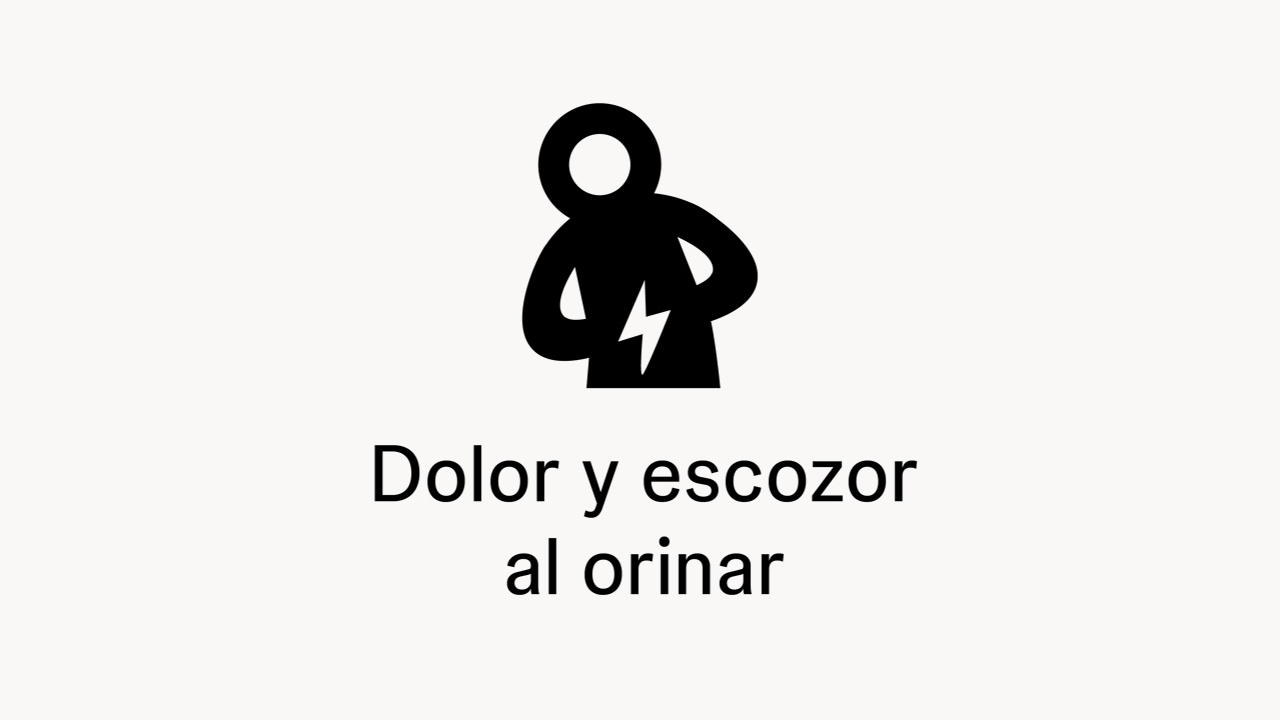 Dolor y escozor al orinar