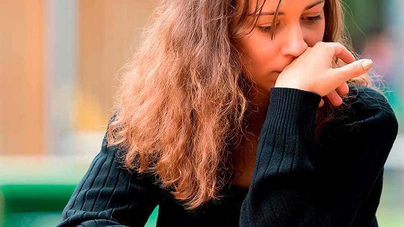 Impacto de la depresión en una joven