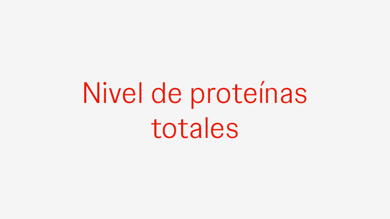 Los valores superiores de proteínas totales podrían ser indicativos de mieloma múltiple