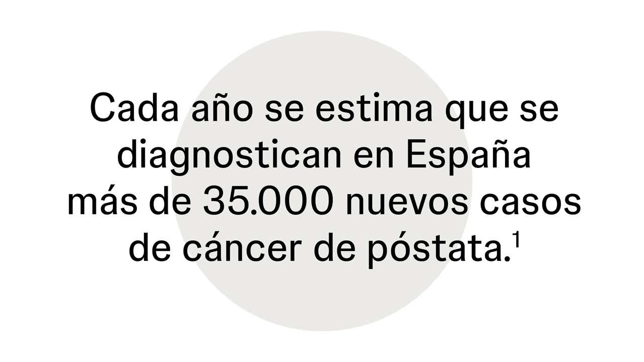 Cada año se estima que se diagnostican en España 35.000 nuevos casos de cáncer de próstata Cada año se estima que se diagnostican en España 35.000 nuevos casos de cáncer de próstata