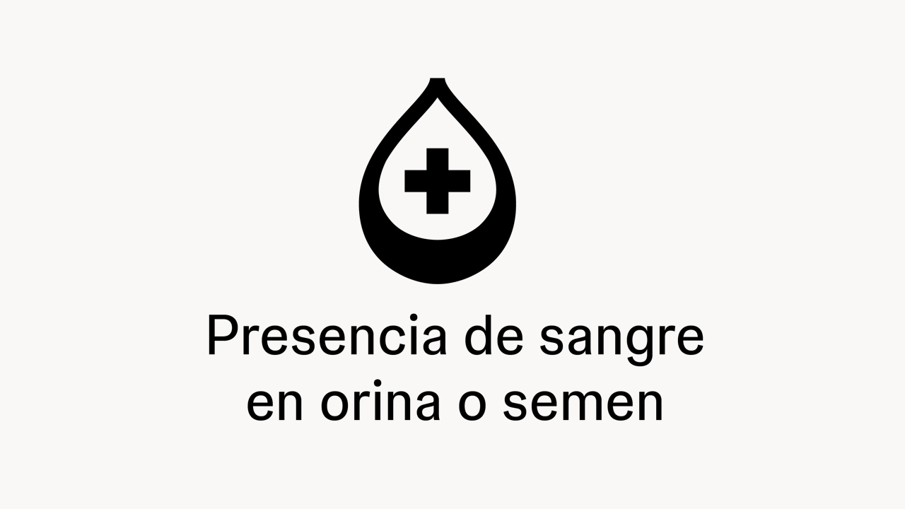 Presencia de orina en sangre