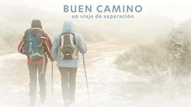 Campaña de psoriasis buen camino: dos personas caminando