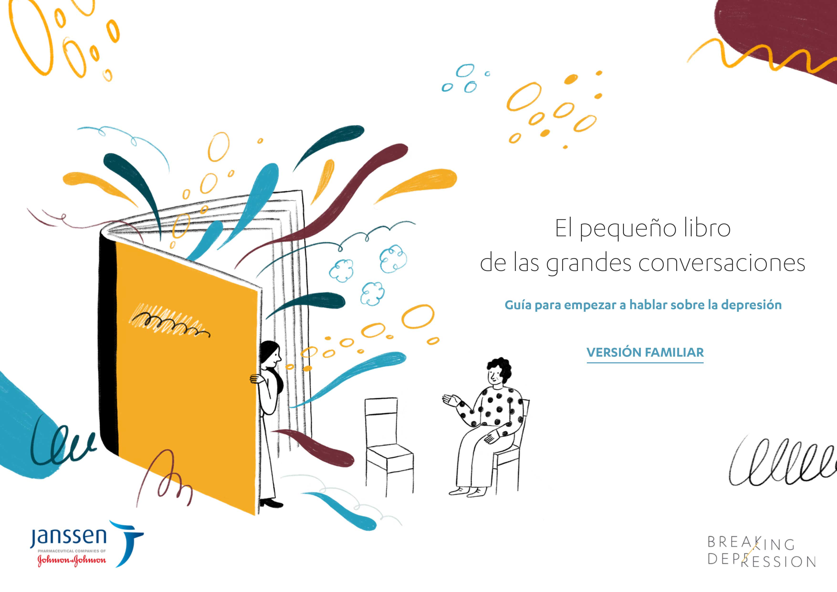 Vivir con depresión, pequeño libro de las grandes conversaciones. Guía para familiares