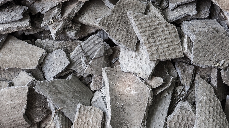 Cáncer de pulmón por asbesto o amianto.