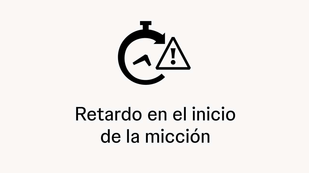 Retardo en el inicio de la micción Retardo en el inicio de la micción