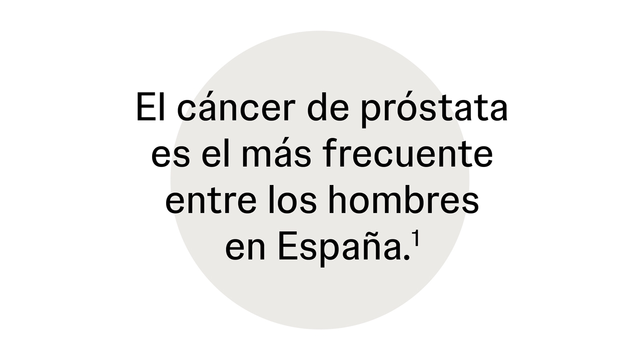 El cáncer de próstata es el más frecente entre los hombres en España