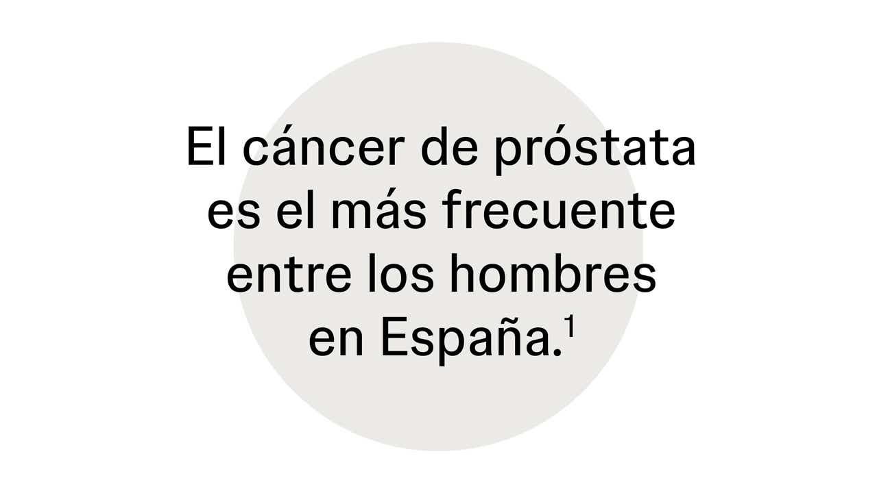 El cáncer de próstata es el más frecente entre los hombres en España El cáncer de próstata es el más frecente entre los hombres en España