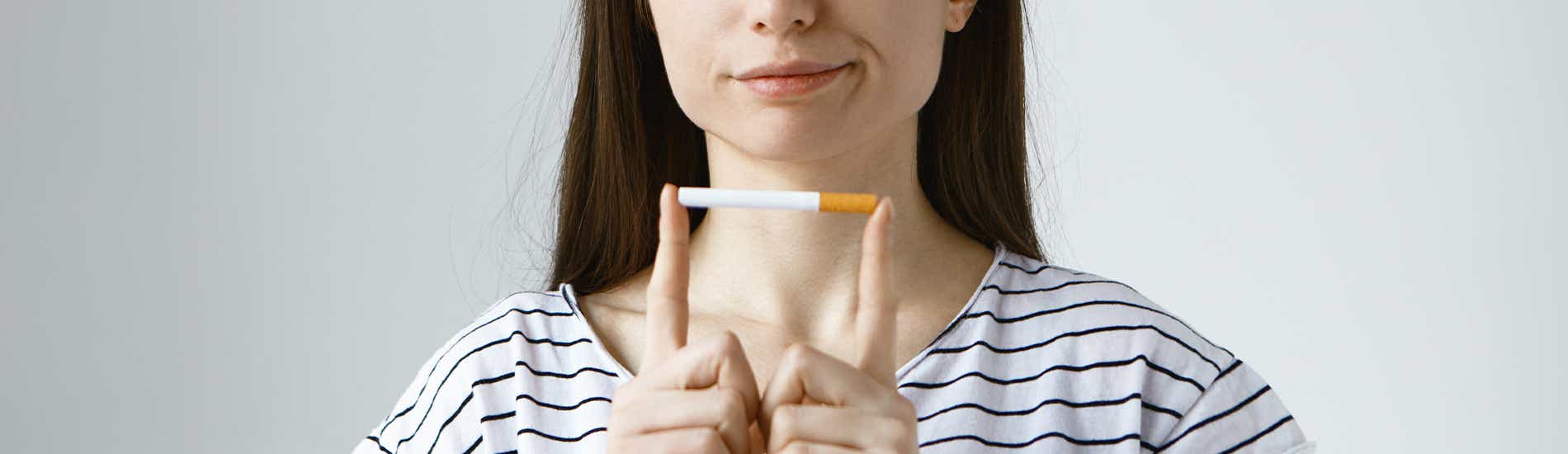 Dejar de fumar Recomendaciones para dejar de fumar como prevención del cáncer de pulmón.