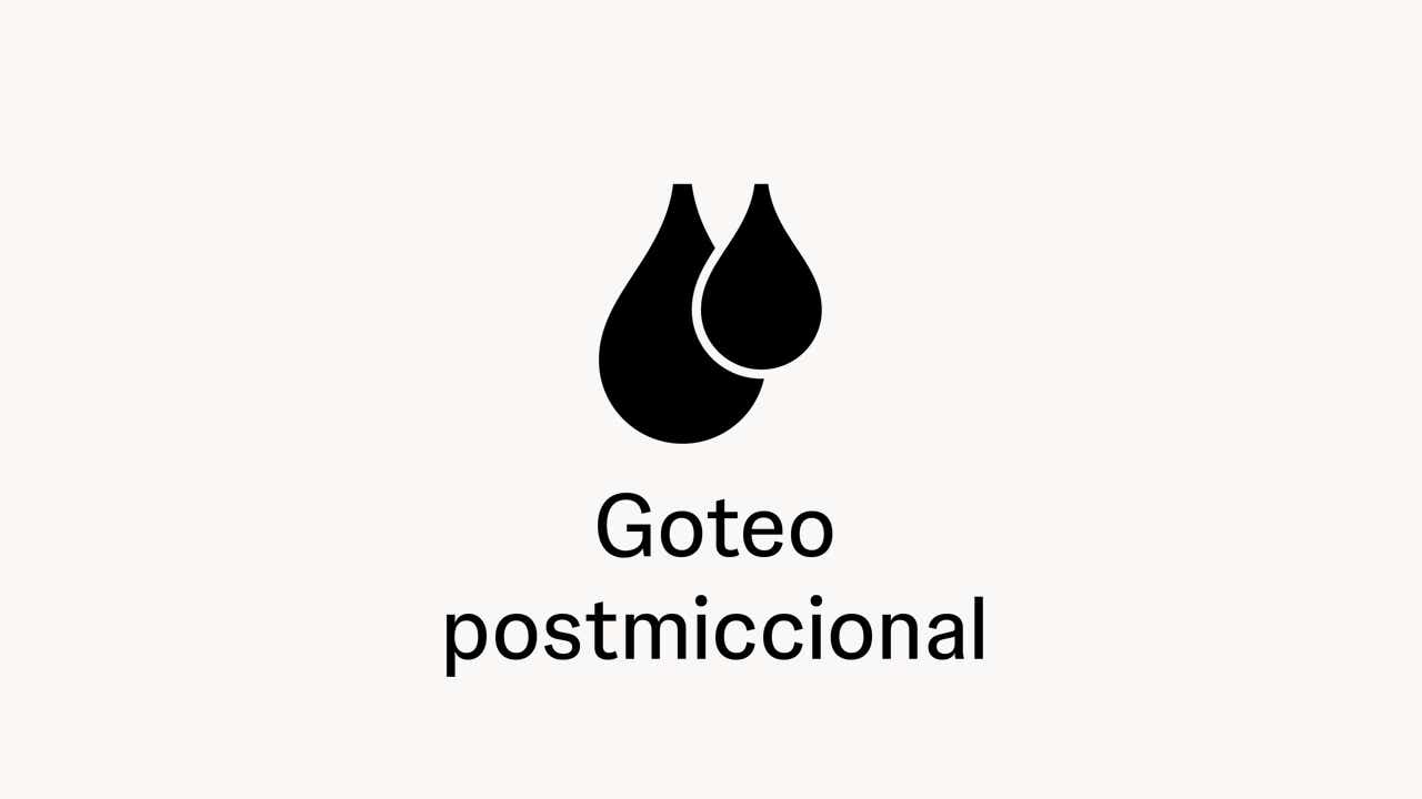 Goteo postmiccional Goteo postmiccional