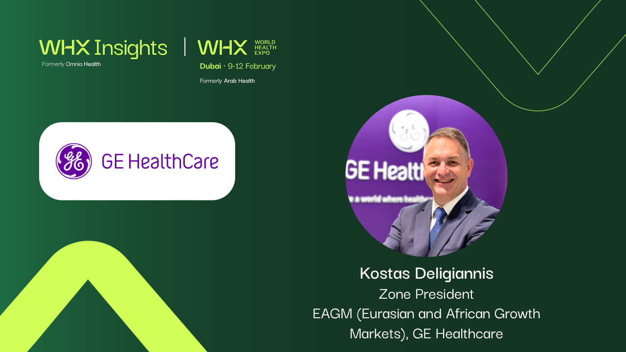 Kostas Deligiannis, Zone President EAGM (Eurasian and African Growth Markets), GE Healthcare