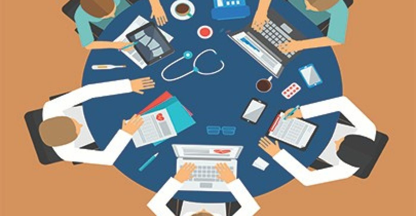 graphics of people having a meeting in a round table graphics of people having a meeting in a round table