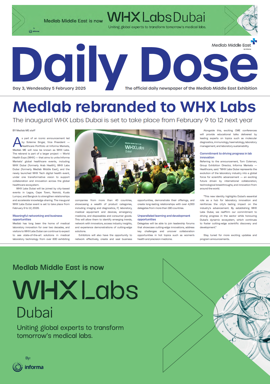 Medlab Middle East 2025 Day 3 and 4