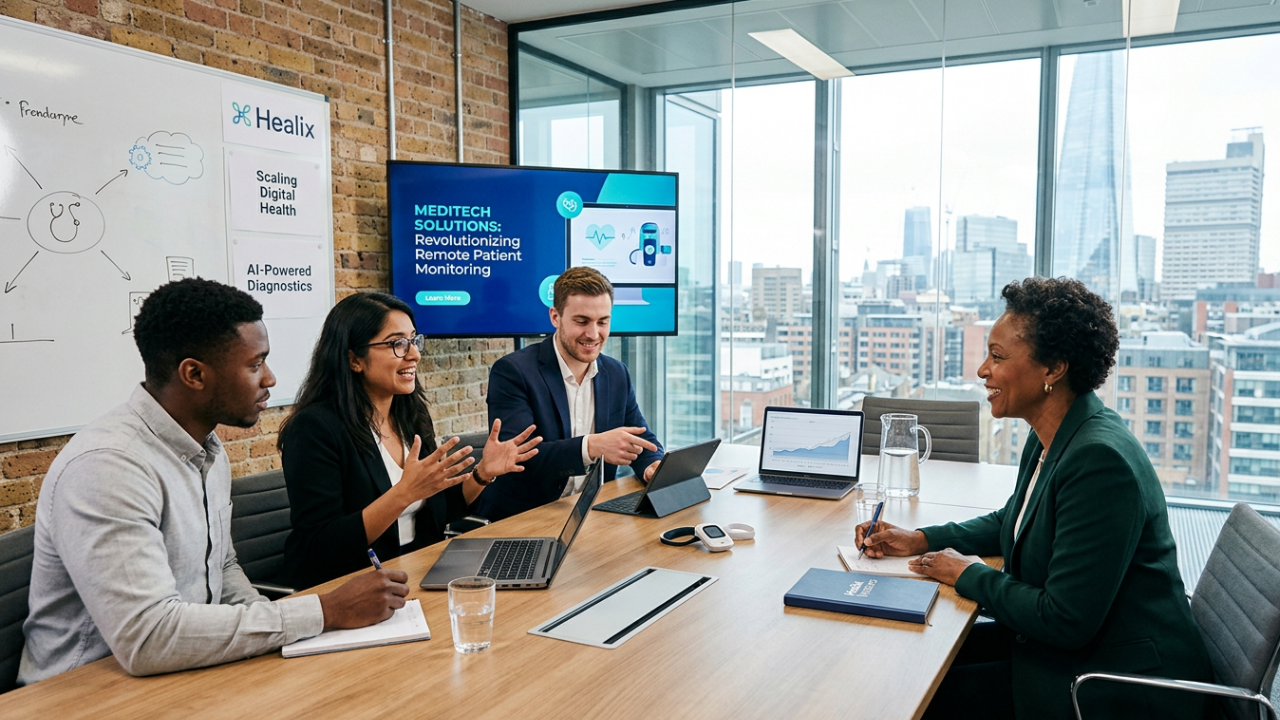 healthtech innovator investment pitch
