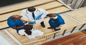 doctors talking to each other doctors talking to each other