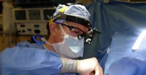 surgery being performed surgery being performed