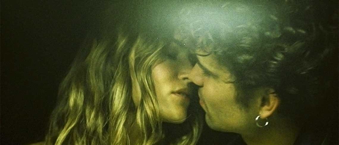 A Couple Kissing