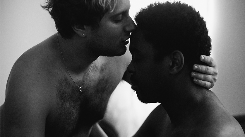 A Gay Couple Making Love