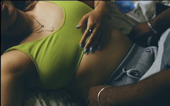 A Couple Making Love with Durex Condom