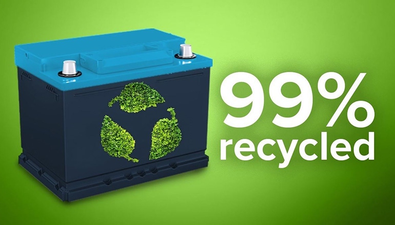Report: Recycling Rate of Lead Batteries in the U.S.