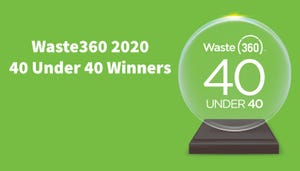 Waste360 Announces 2020 40 Under 40 Awards Winners