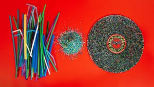 Partnership Upcycles Single-use Plastic Straws into Vinyl Records