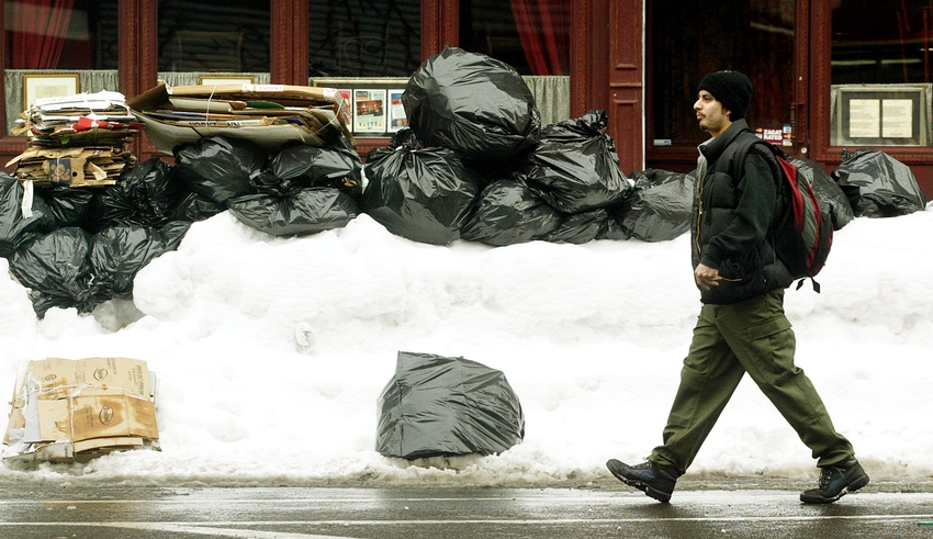 Severe Winter Weather Disrupts Waste Collection Service Across the Country