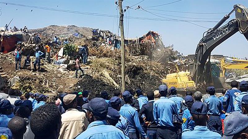 Ethiopian Landfill Collapse Death Toll Climbs to 72