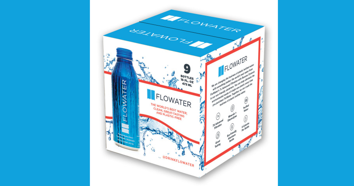 FloWater Introduces Aluminum Bottles