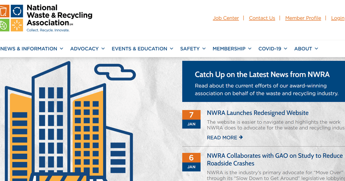 NWRA Launches Redesigned Website